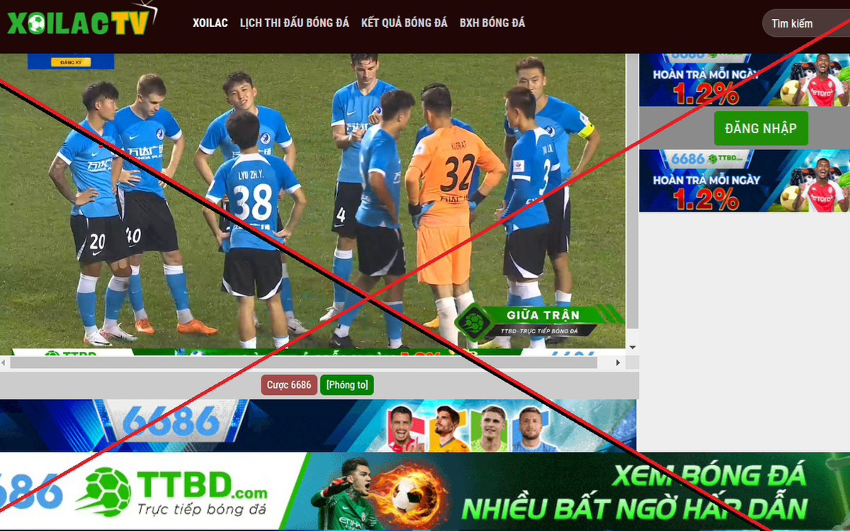 Khởi tố 30 bị can trong hệ thống 'Xôi Lạc TV'