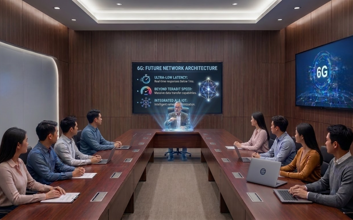 6G có thể biến những cuộc họp online thành gặp mặt 'thật'