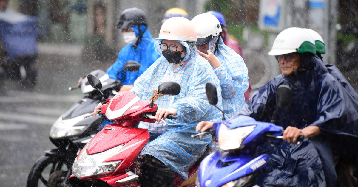 Thời tiết hôm nay 6-3: Cả nước có mưa rào, nhiều nơi mưa to