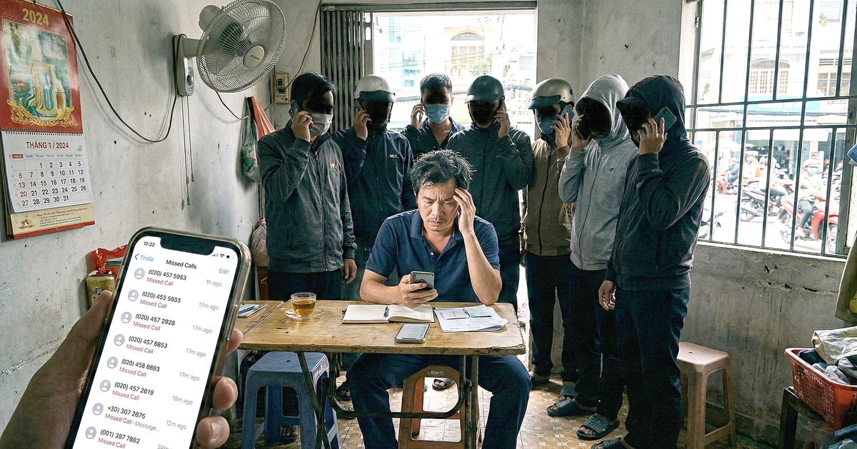 Bỗng dưng bị đòi nợ kiểu khủng bố