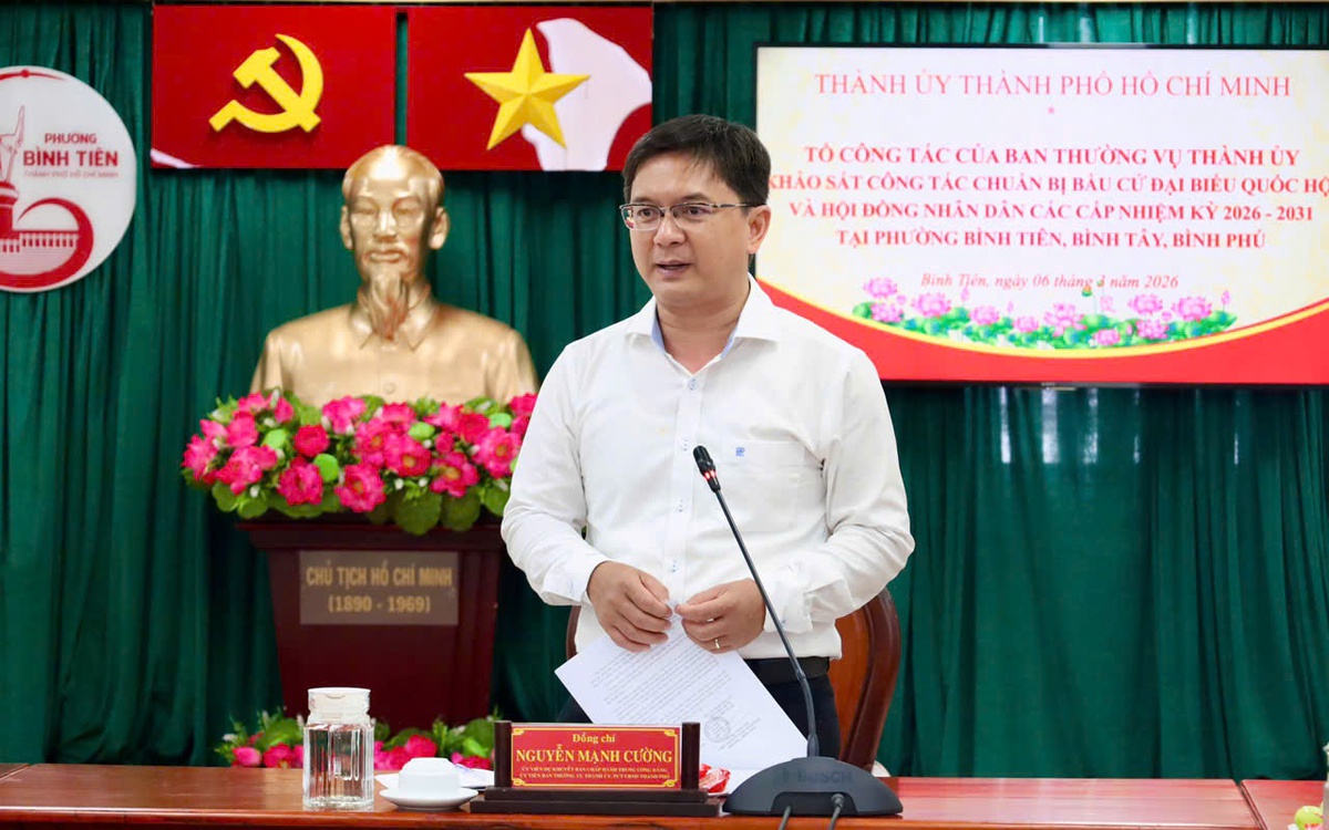 Phó chủ tịch UBND TP.HCM Nguyễn Mạnh Cường: Xây dựng kế hoạch chi tiết từng điểm bỏ phiếu ngày 15-3