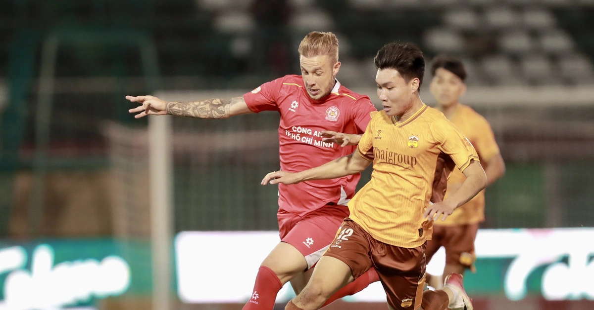 Thủ môn Trung Kiên không thể cứu Hoàng Anh Gia Lai