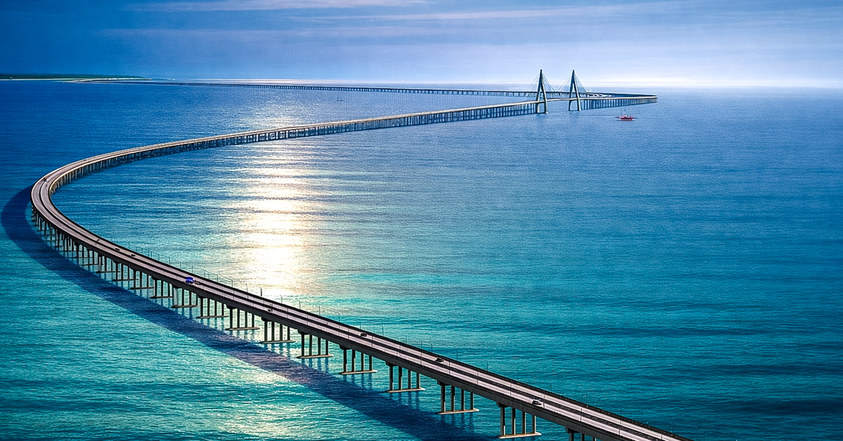 Phương án làm đường vượt biển Cần Giờ - Vũng Tàu