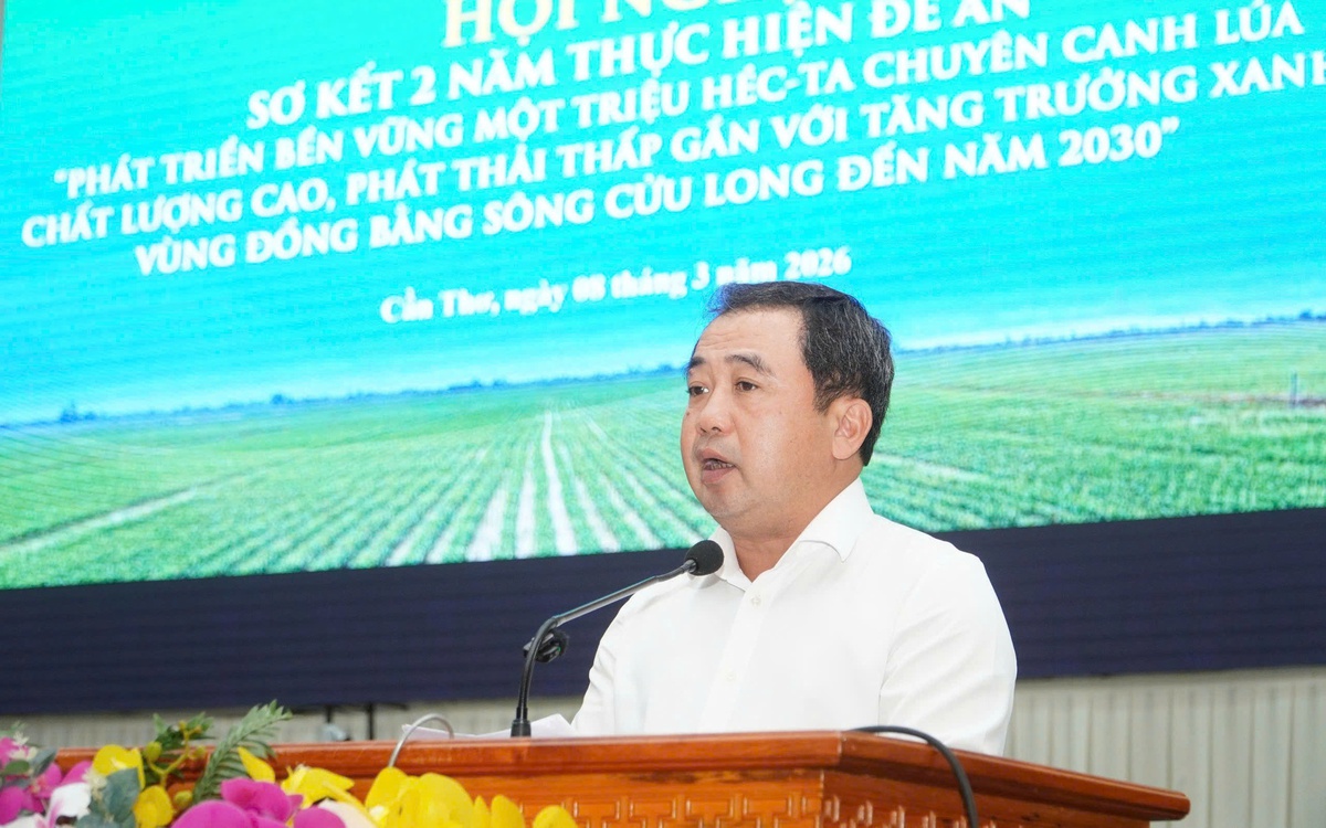 Bộ trưởng Trần Đức Thắng: Đề án 1 triệu hecta lúa chất lượng cao ‘hoàn toàn đúng đắn'