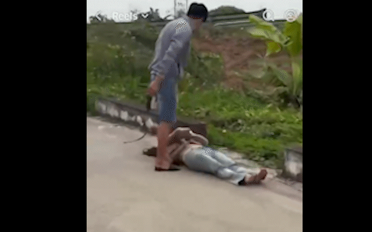 Công an lập hồ sơ xử lý thanh niên đánh, kéo lê cô gái trên đường vào ngày 8-3