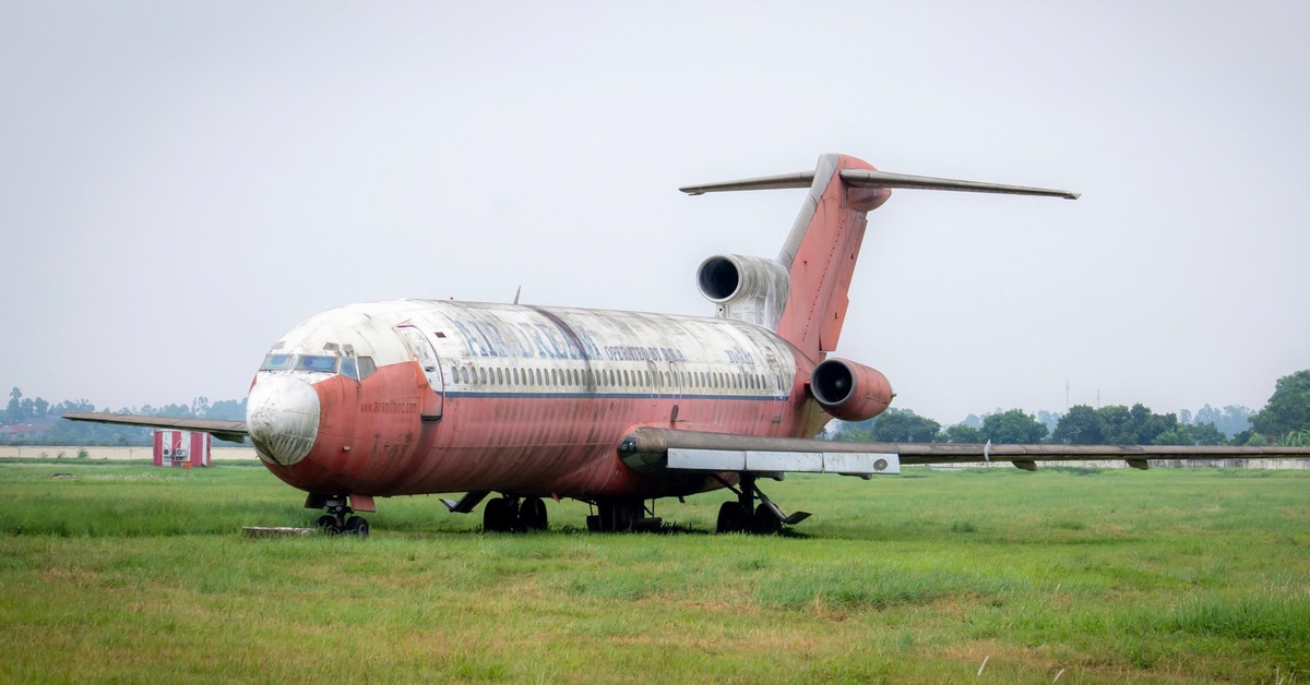 Giao máy bay Boeing bị bỏ rơi tại sân bay Nội Bài cho Học viện Hàng không Việt Nam làm giáo cụ