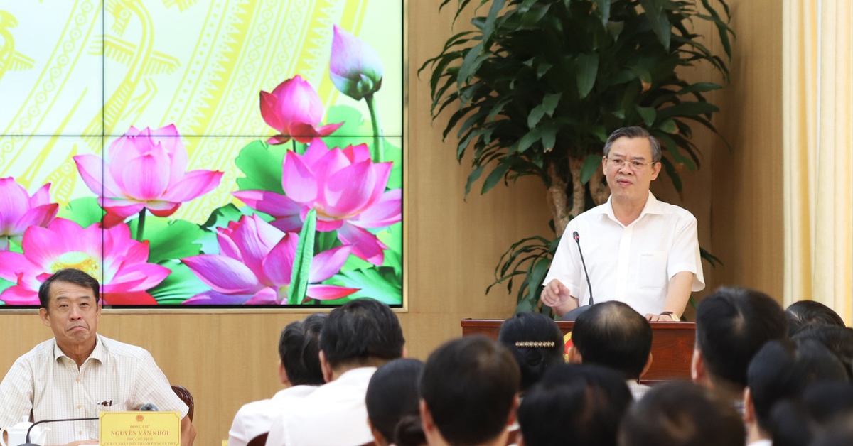 Cần Thơ sẽ thay thế, điều chuyển cán bộ làm việc cầm chừng, sợ trách nhiệm