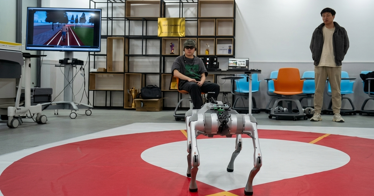 Điều khiển chó robot chỉ bằng suy nghĩ, viễn tưởng nay thành hiện thực