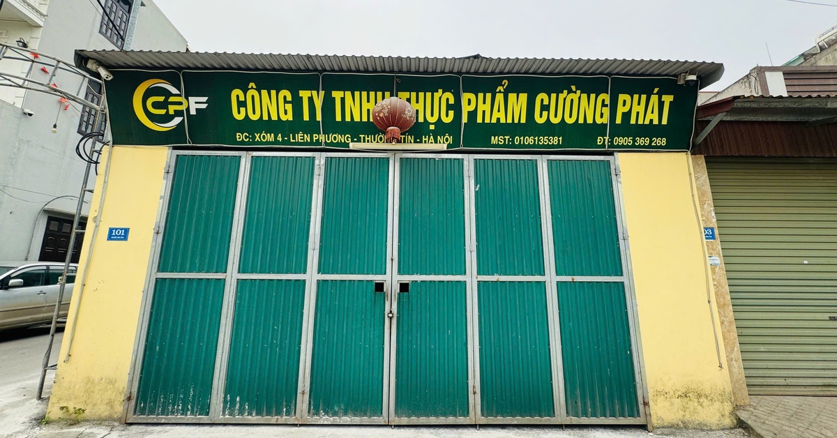 Công ty Suất ăn công nghiệp Hà Nội: Chỉ cung cấp thịt heo của Cường Phát cho hai trường học