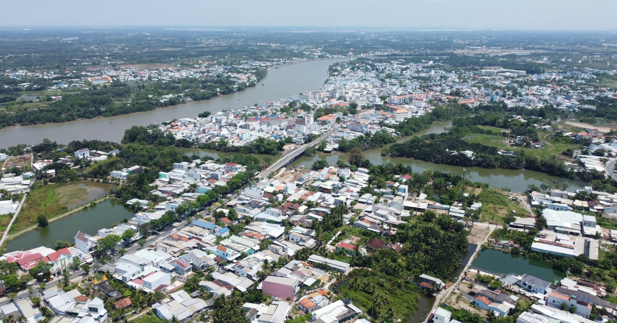 Cần Giuộc của Tây Ninh giáp ranh TP.HCM thành đô thị loại III
