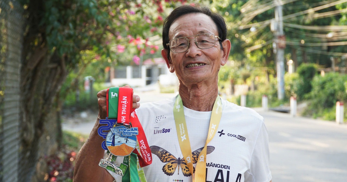 Runner 80 tuổi và hành trình chinh phục những đường chạy