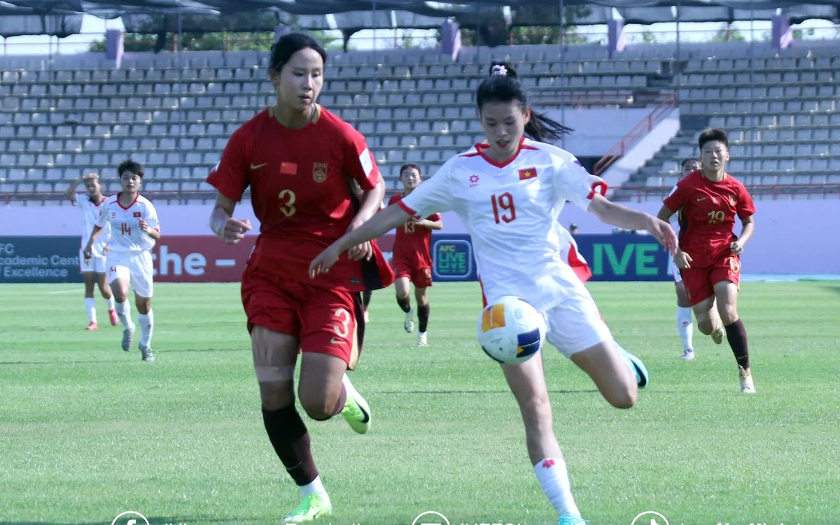 U20 nữ Việt Nam không thể gây bất ngờ ở Giải U20 nữ châu Á