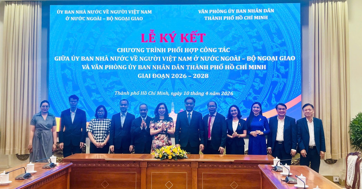 TP.HCM ký văn kiện quan trọng về người Việt Nam ở nước ngoài