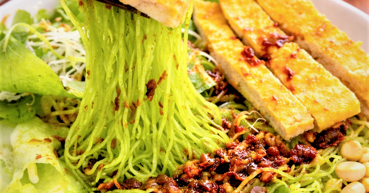 Tháng tư ăn gỏi bún sông