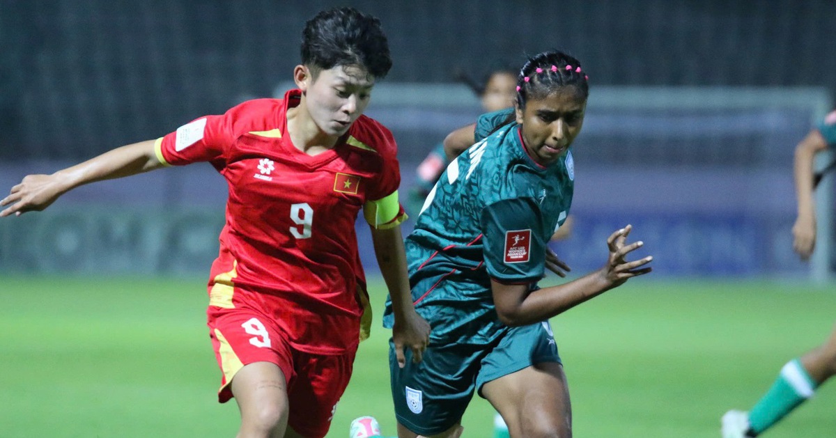U20 nữ Việt Nam - Nhật Bản (hiệp 1) 0-0: cột dọc cứu thua cho Việt Nam