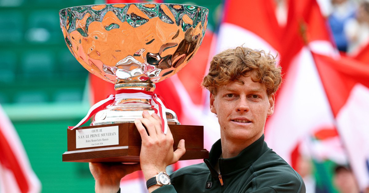 Đánh bại Alcaraz tại chung kết Monte Carlo, Sinner trở lại số 1 thế giới