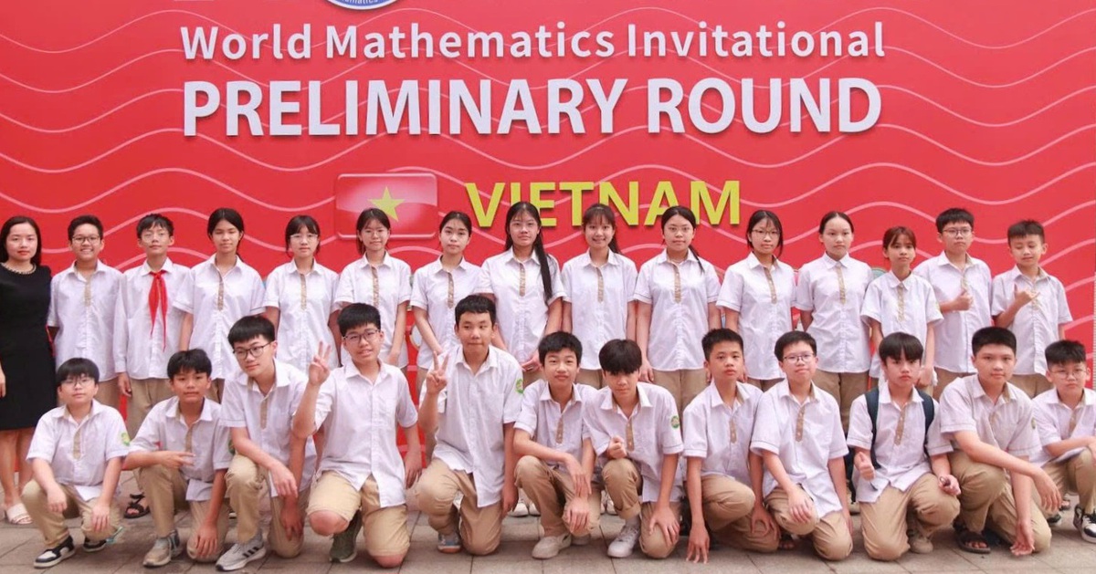 Gần 1.000 học sinh dự thi vòng quốc gia kỳ thi toán học quốc tế WMI 2026