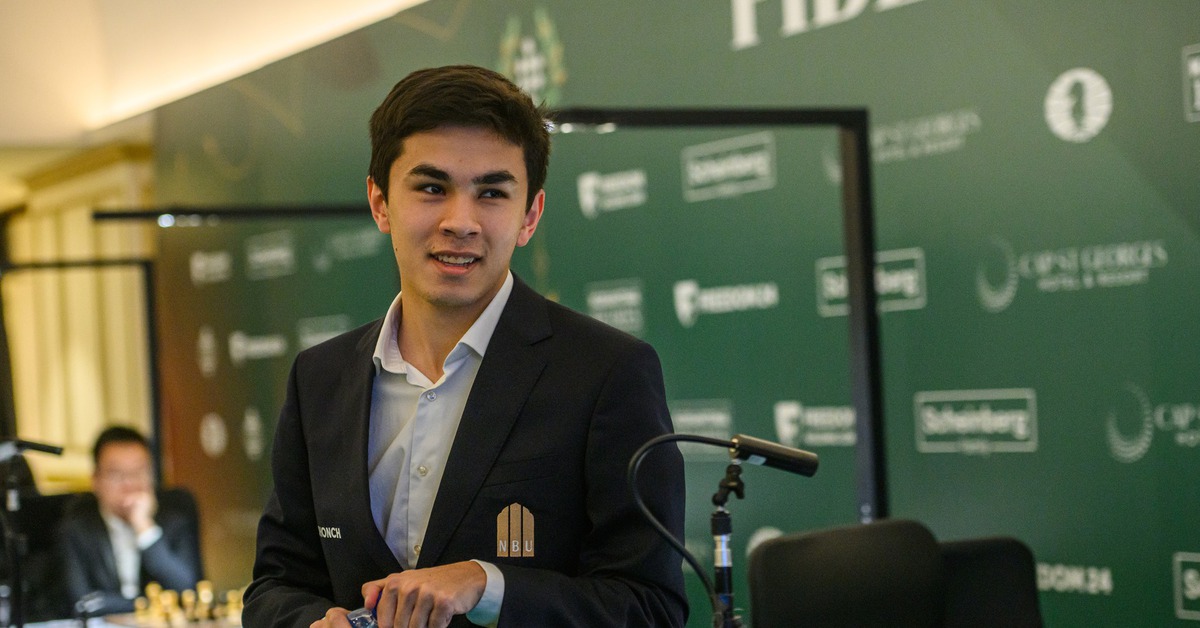 Kỳ thủ 20 tuổi Sindarov đứng trước ngưỡng cửa thiên đường