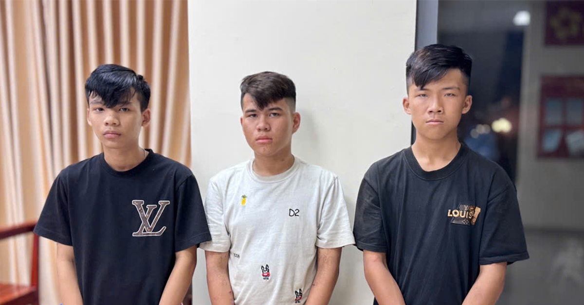 Bắt khẩn cấp nhóm cướp tài sản, đánh người trong đêm