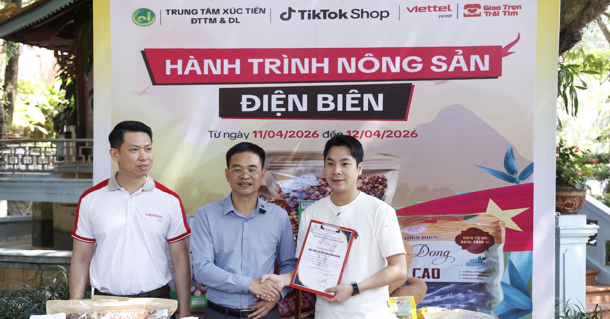 Viettel Post đưa nông sản Điện Biên ‘lên sóng’, chốt 7.000 đơn sau 2 ngày