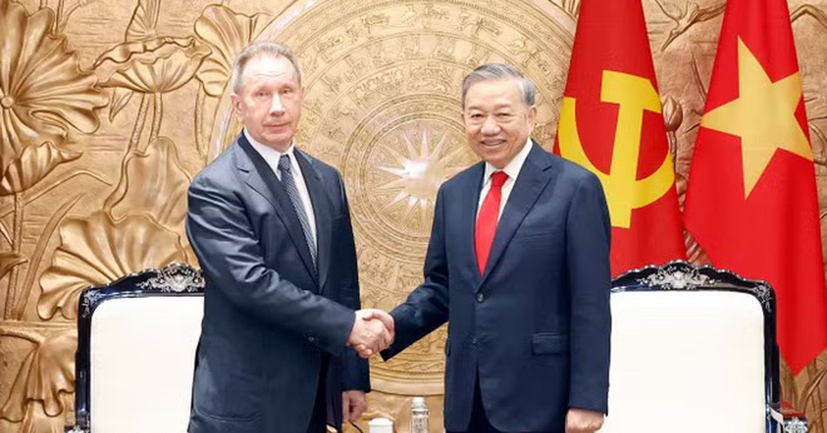 Tổng Bí thư, Chủ tịch nước Tô Lâm tiếp Giám đốc Cơ quan Vệ binh quốc gia Nga