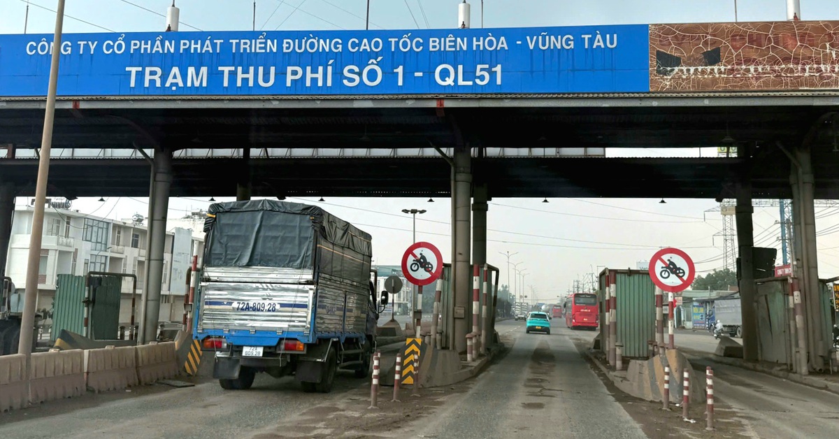 Từ ngày 18-4, tháo dỡ 2 trạm thu phí còn lại trên quốc lộ 51