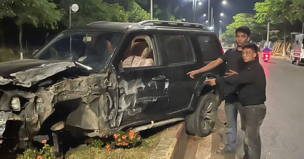 Không biết lái vẫn trộm ô tô, 2 thanh niên gây tai nạn rồi trèo cây trốn