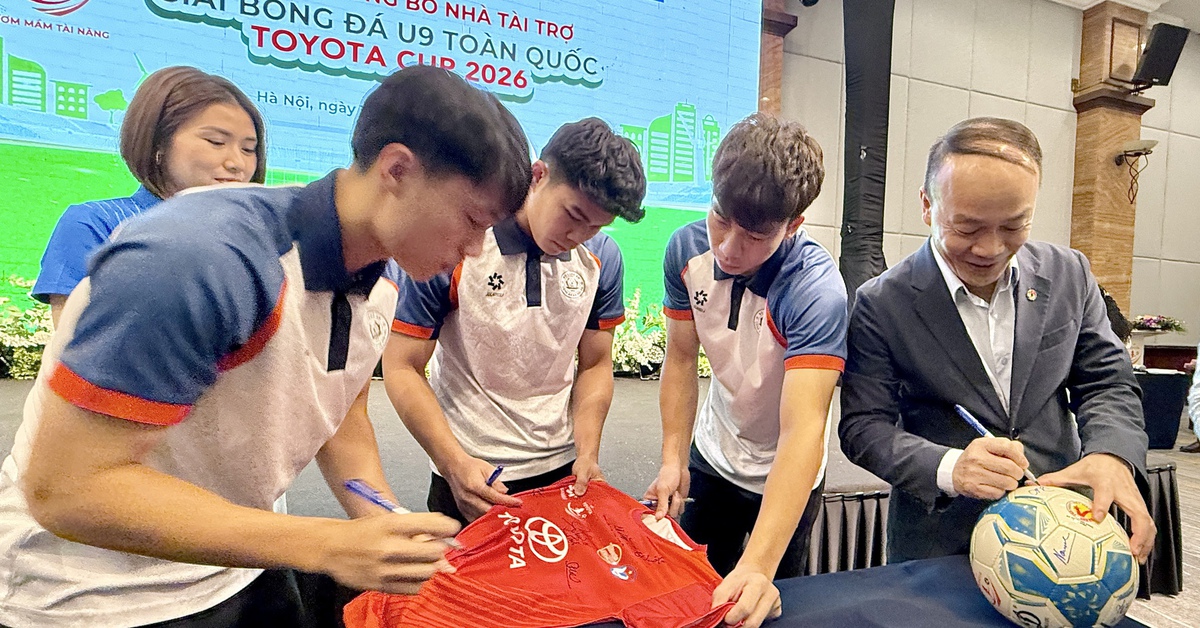 15 triệu đồng cho đội vô địch Giải bóng đá U9 toàn quốc 2026