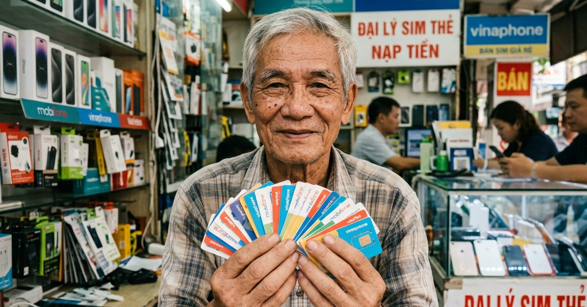 Người già, người Việt ở nước ngoài sẽ xác thực SIM như thế nào?