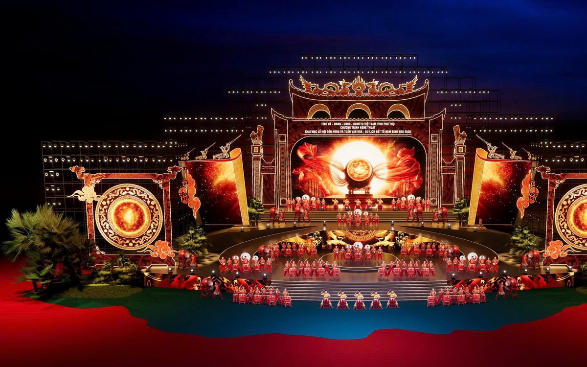 Đêm nghệ thuật khai mạc Lễ hội đền Hùng sẽ tôn vinh di sản của Phú Thọ sau sáp nhập