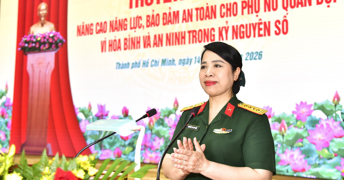 Tích cực nâng cao năng lực, bảo đảm an toàn cho phụ nữ quân đội trong kỷ nguyên số