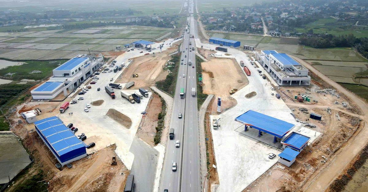 Tiến độ xây dựng nhiều trạm dừng nghỉ đường cao tốc Bắc - Nam rất chậm