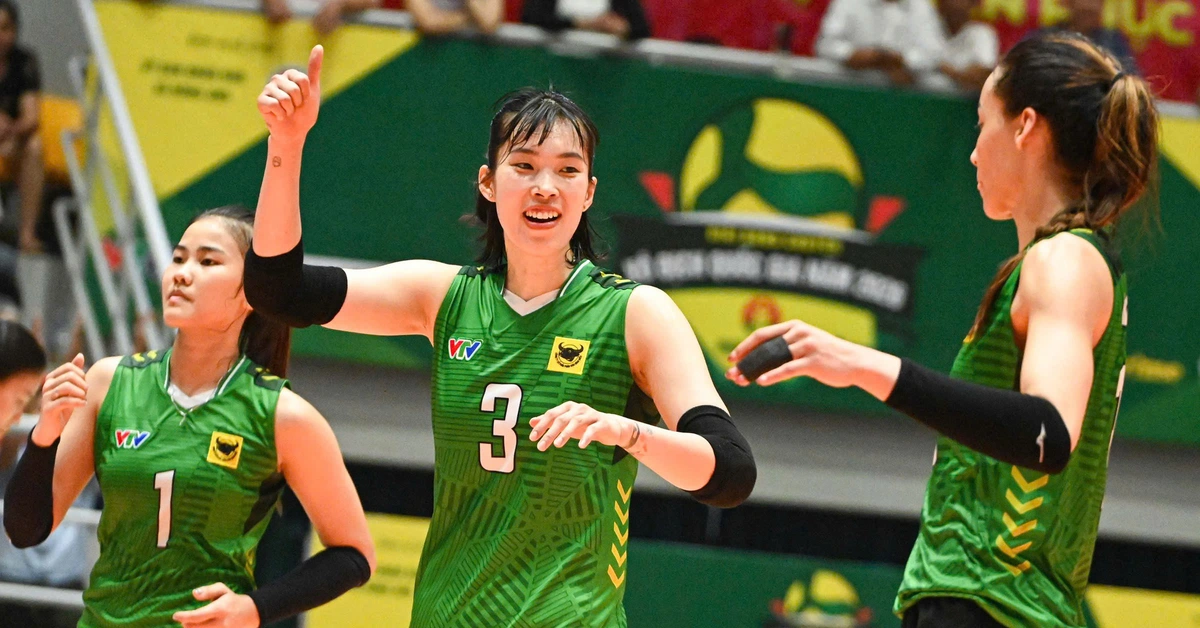 Bóng chuyền nữ: Thanh Thúy ra sân, VTV Bình Điền Long An giành chiến thắng