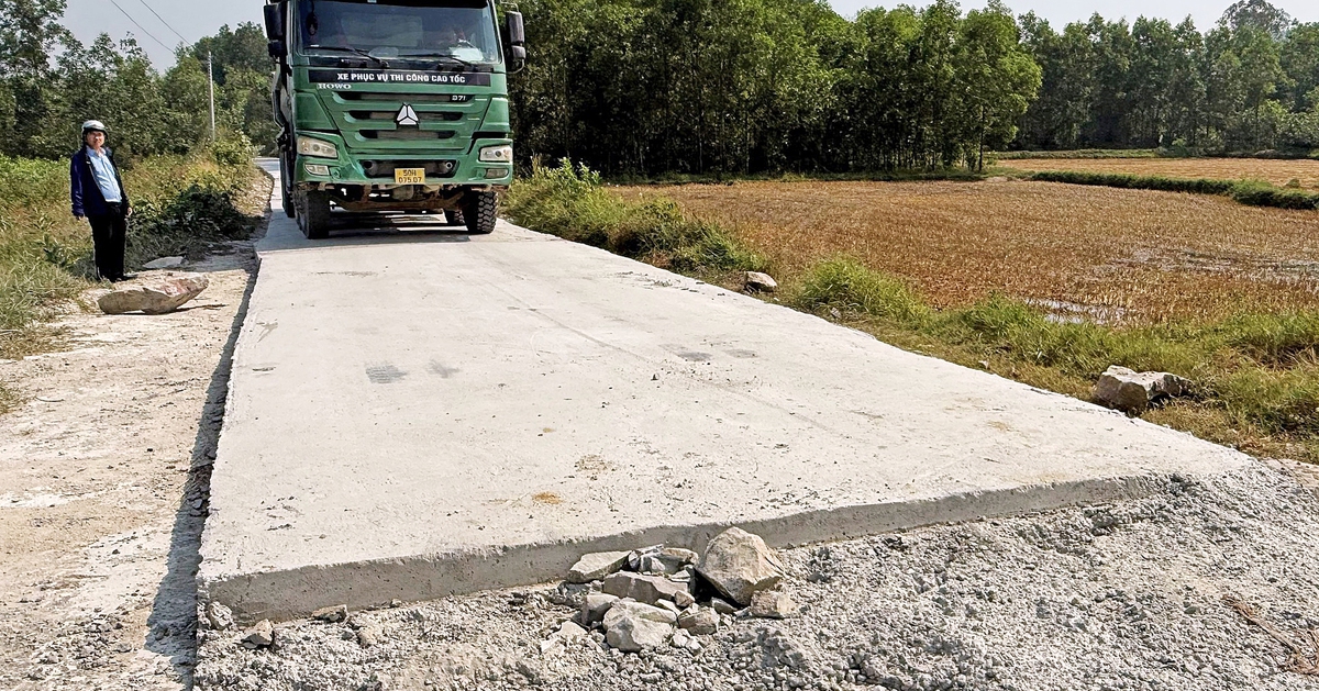 Chậm hoàn trả đường dân sinh 'mượn' thi công cao tốc Quảng Ngãi - Hoài Nhơn