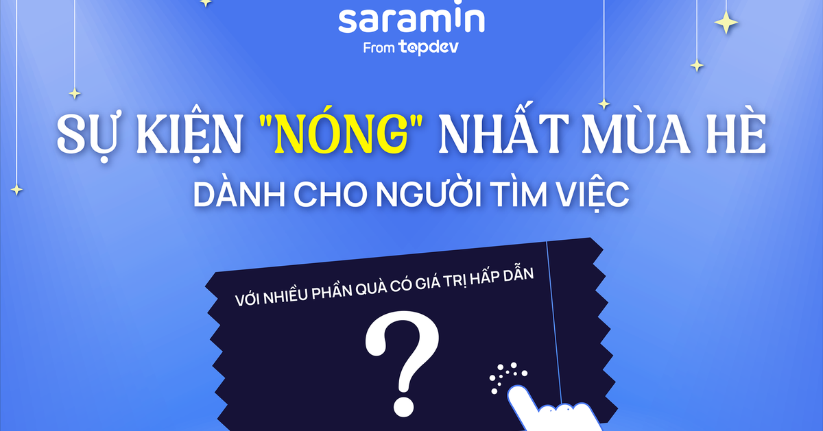 Saramin Việt Nam tặng 200 vé xem phim miễn phí cho các bạn trẻ