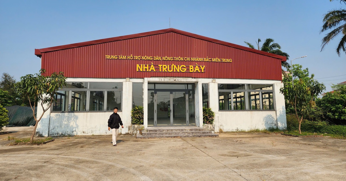 Trung tâm hỗ trợ nông dân ở Huế hoang phế, lãng phí