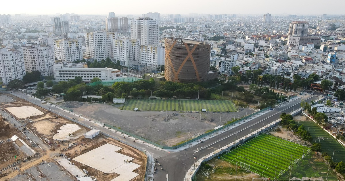 'Lộ diện' 5 đường xuyên khu trường đua Phú Thọ, 2 đường chính sắp thông xe