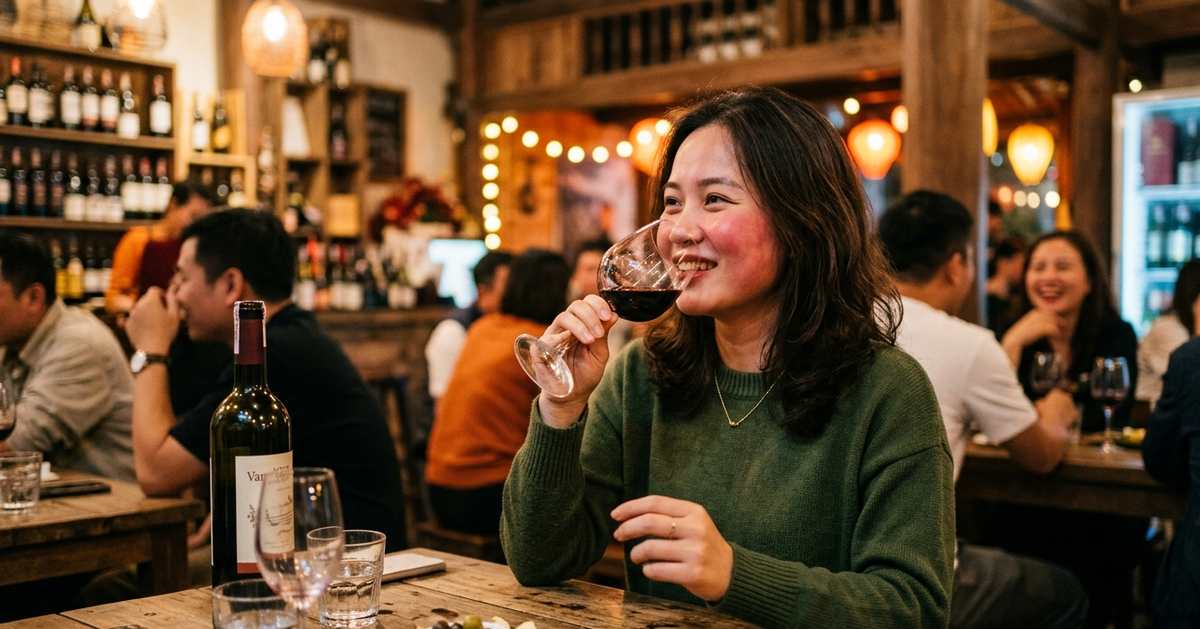 Đỏ mặt khi uống rượu: dấu hiệu tim gặp nguy?