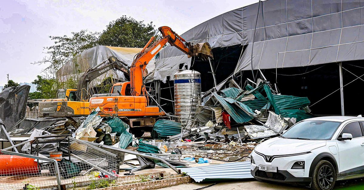 Chủ cụm sân pickleball lớn bậc nhất Hà Nội lên tiếng sau khi bị cưỡng chế phá dỡ