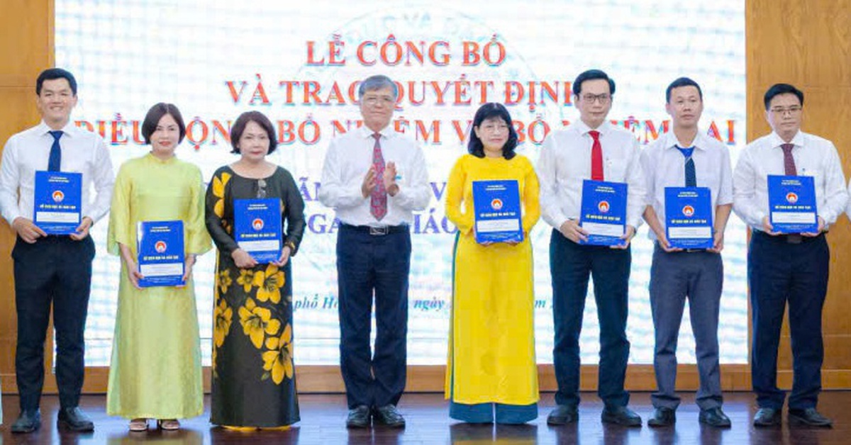 Ngành giáo dục TP.HCM điều động, bổ nhiệm nhiều cán bộ quản lý