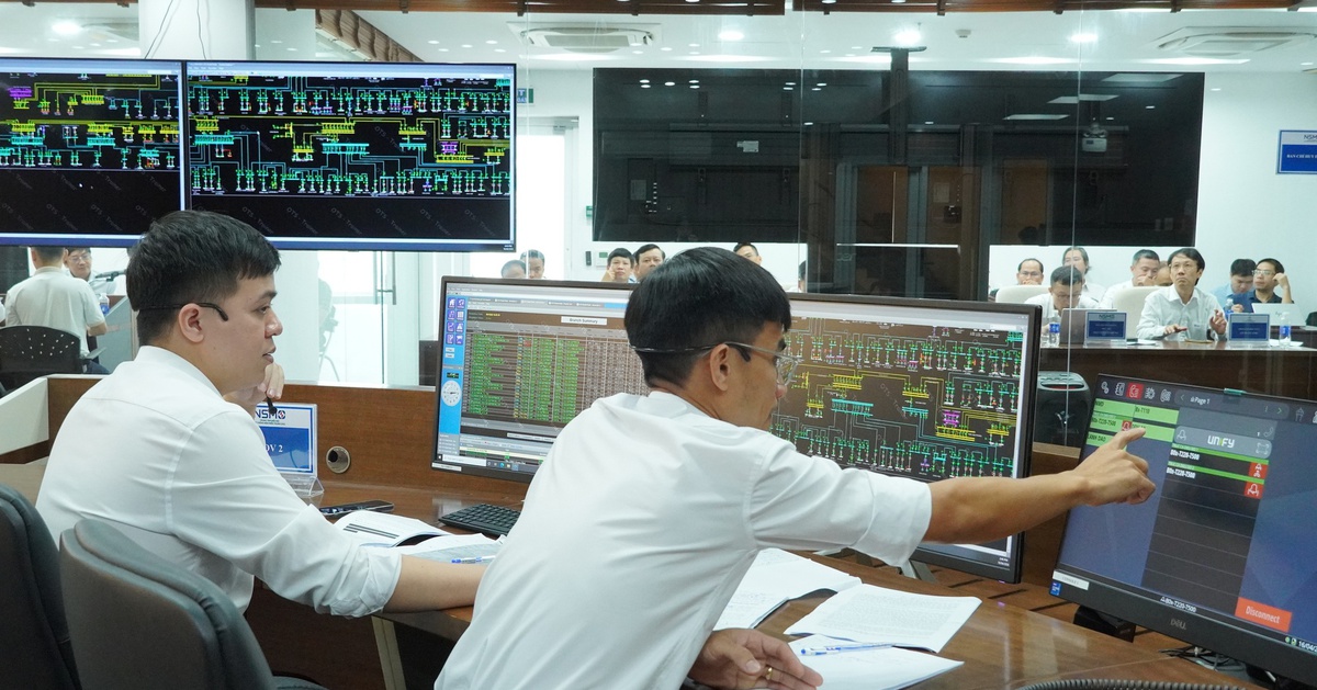 Diễn tập quy mô lớn chưa từng có ứng phó sự cố quá tải đường dây gây nguy cơ mất điện diện rộng