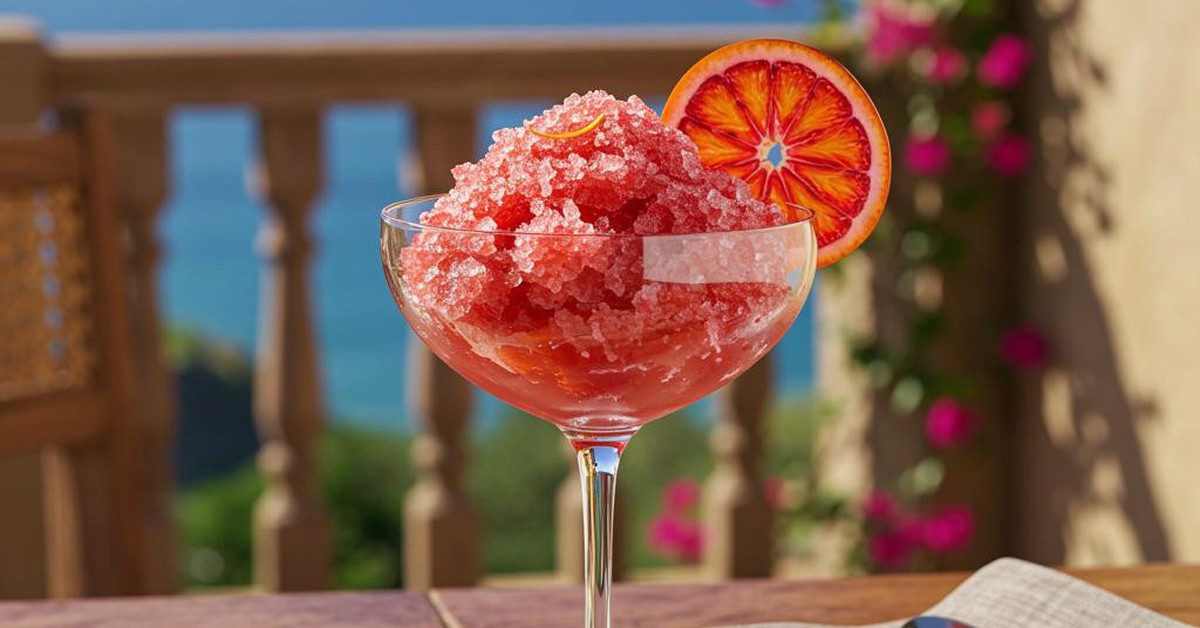 Chữa lành bằng thạch hoa cúc long nhãn và kem đá bào kiểu Ý