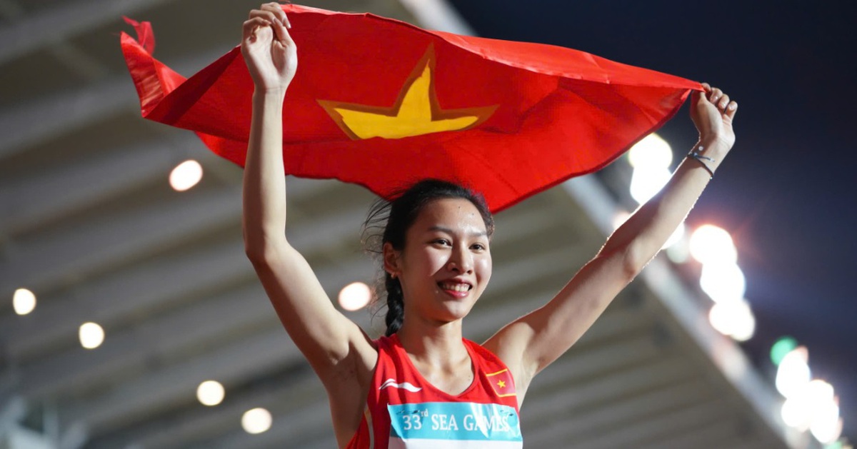 Dàn sao 'thế hệ mới' của điền kinh Việt Nam tỏa sáng rực rỡ ở giải danh giá