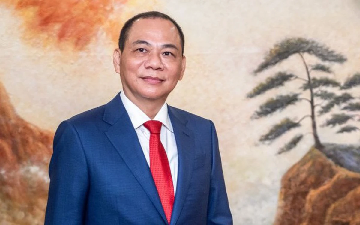 Tỉ phú Phạm Nhật Vượng vọt lên thứ hạng 76 trong danh sách người giàu nhất hành tinh