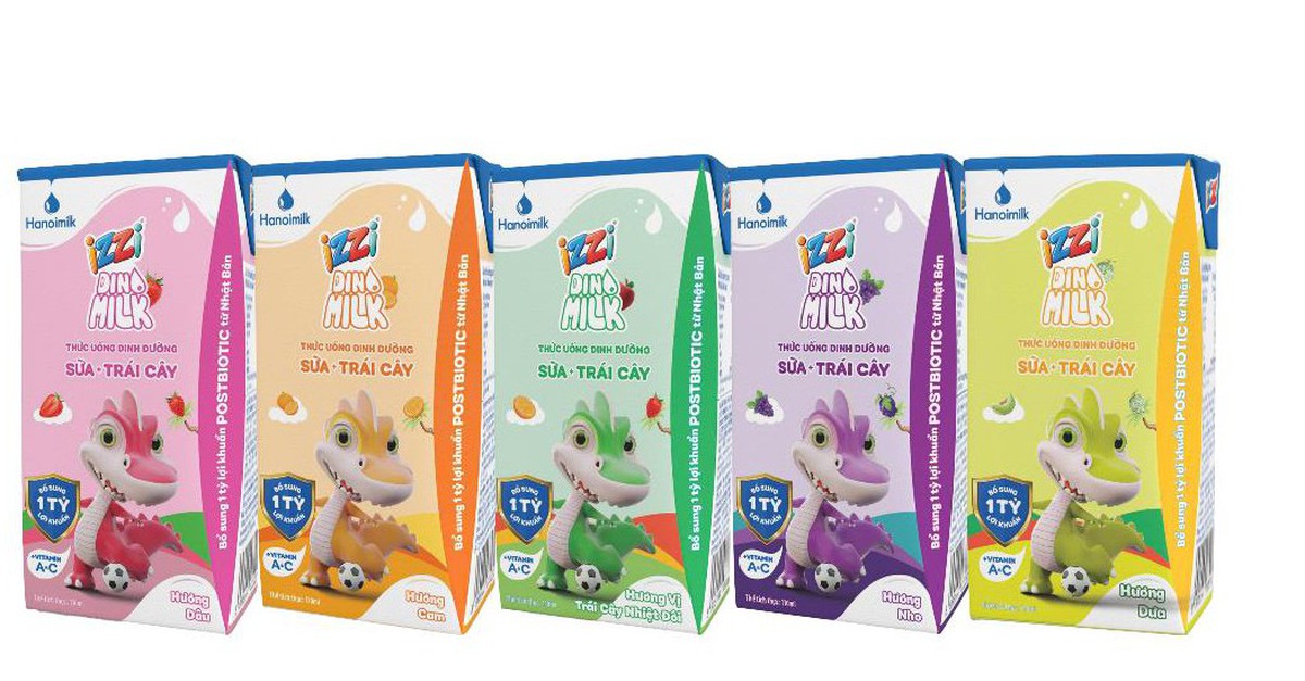 Hanoimilk - IZZI Dinomilk bổ sung một tỉ lợi khuẩn