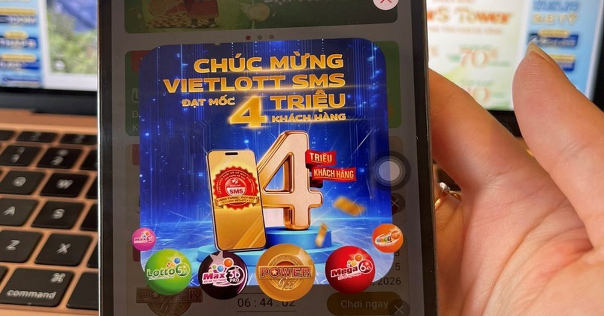 Vietlott: Kênh phân phối xổ số qua điện thoại đạt 4 triệu tài khoản