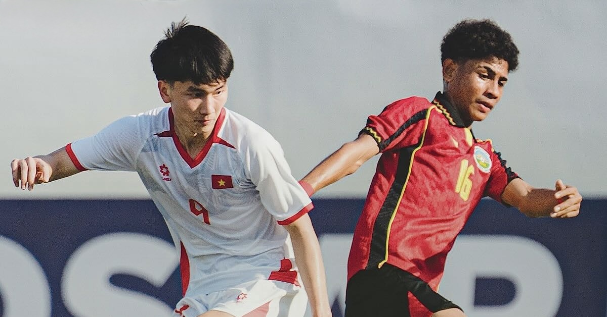 U17 Việt Nam thắng U17 Timor-Leste 10-0