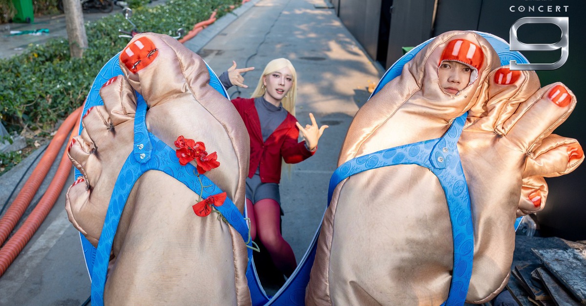 Cười ngất với màn biến hóa Jsol, CAPTAIN BOY thành dép, gấu Pooh