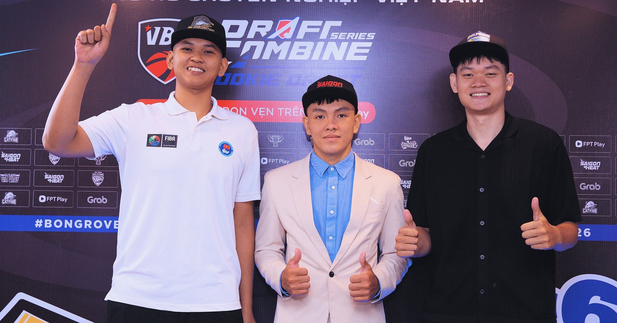 6 VĐV nghiệp dư được tuyển chọn vào các CLB bóng rổ chuyên nghiệp