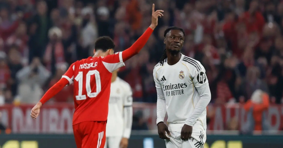 Camavinga xin lỗi vì tấm thẻ đỏ trong trận gặp Bayern Munich